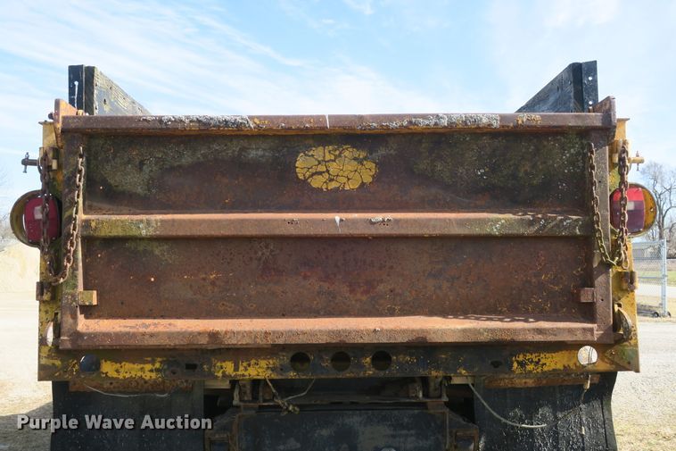 image for item DB10016 1976 Ford F750 dump truck