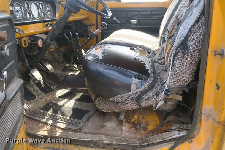 image for item DB10016 1976 Ford F750 dump truck