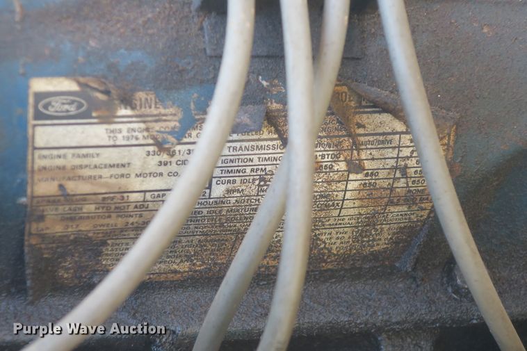 image for item DB10016 1976 Ford F750 dump truck