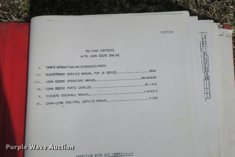 image for item DB10017 Tampo RS-144A double drum vibratory roller