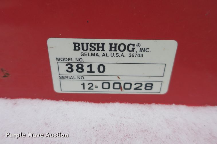 image for item DB10028 Bush Hog 3810 rotary mower