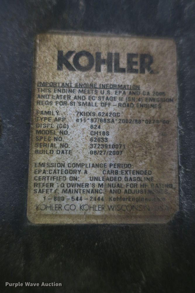 image for item DB10035 Mauldin MU600 oil distributor trailer