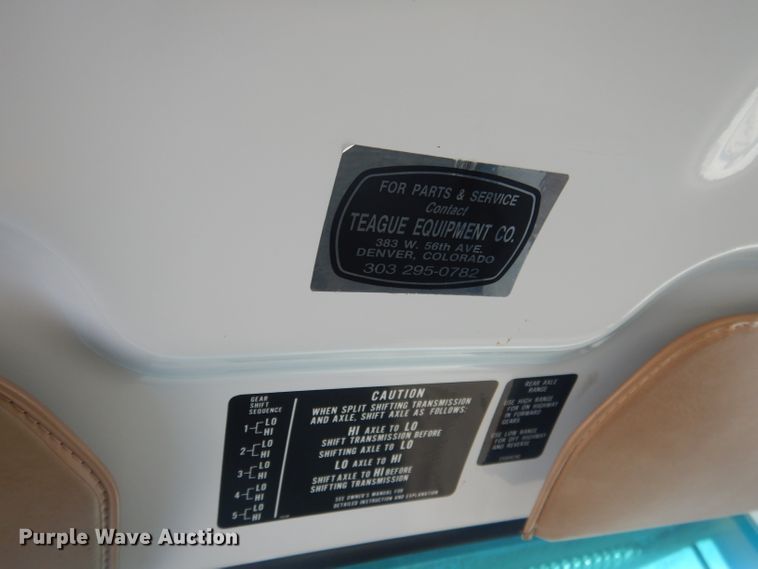 image for item DG5909 1987 GMC C70 bucket truck