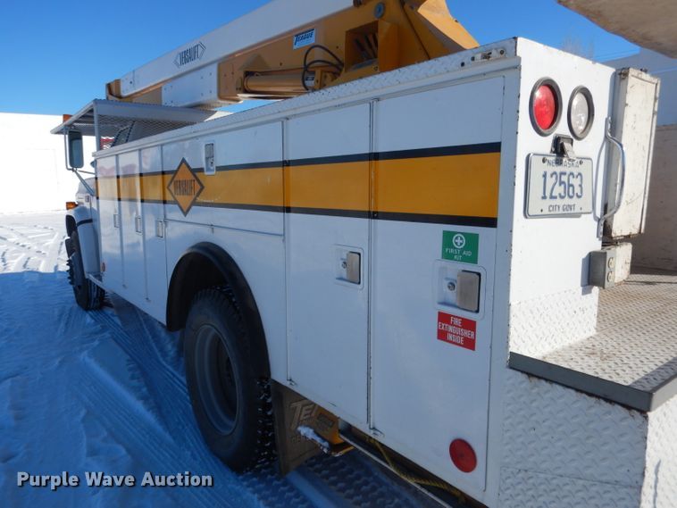 image for item DG5909 1987 GMC C70 bucket truck