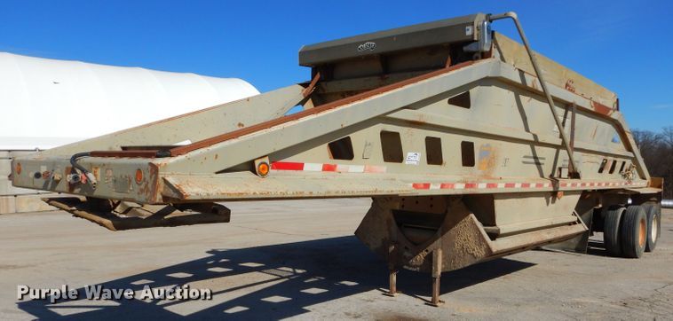 image for item DH4350 2000 Trail King TK54BDU-402 bottom dump trailer