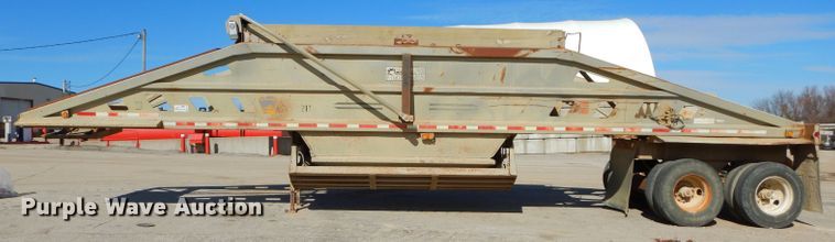 image for item DH4350 2000 Trail King TK54BDU-402 bottom dump trailer