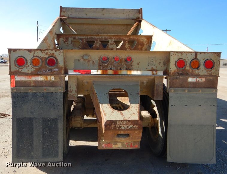 image for item DH4350 2000 Trail King TK54BDU-402 bottom dump trailer