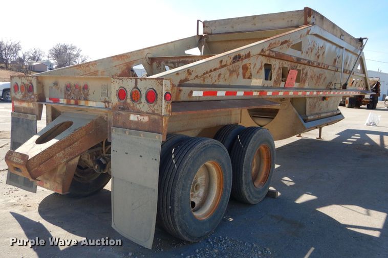 image for item DH4350 2000 Trail King TK54BDU-402 bottom dump trailer