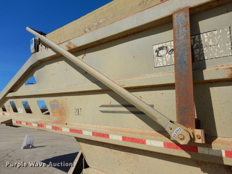 image for item DH4350 2000 Trail King TK54BDU-402 bottom dump trailer