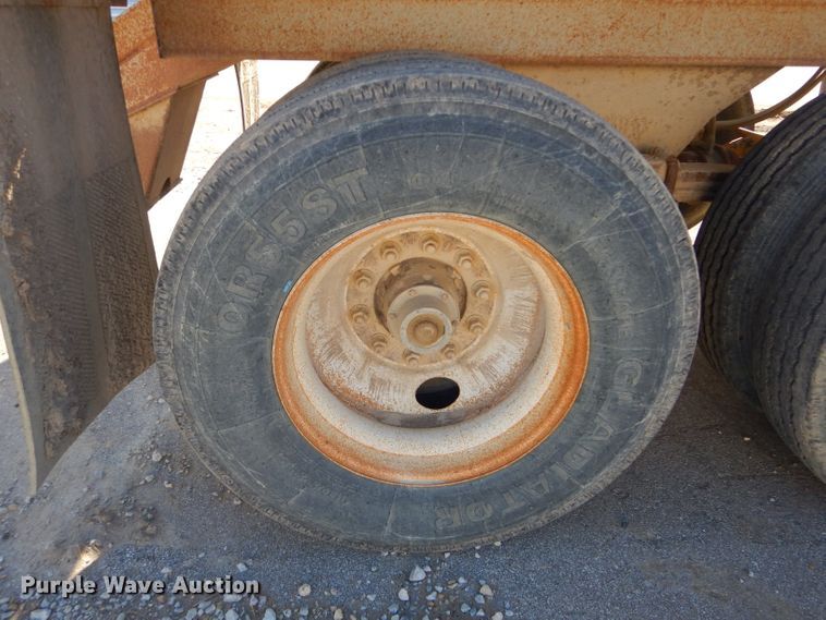 image for item DH4350 2000 Trail King TK54BDU-402 bottom dump trailer