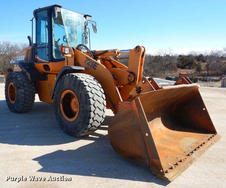 image for item DH4351 2010 Case 721E wheel loader