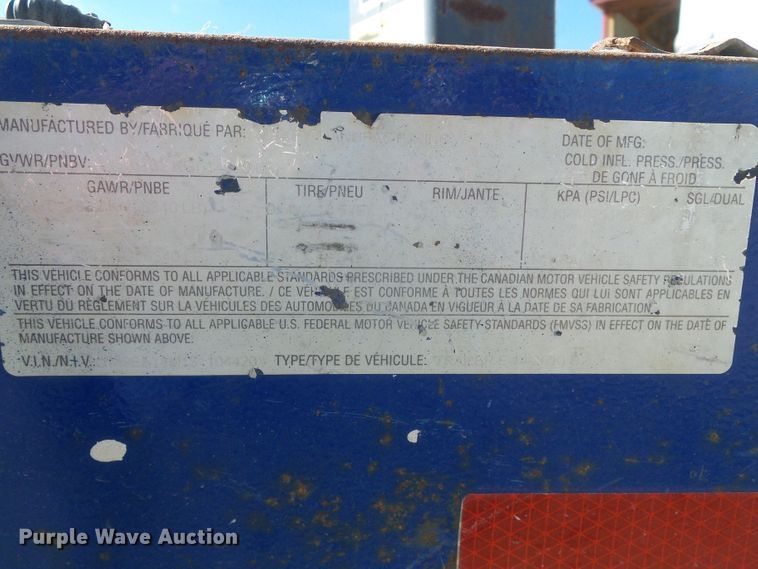 image for item DH4786 2003 Vacmaster hydrovac vacuum excavator