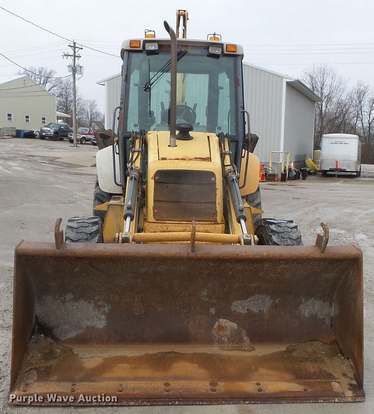 image for item DH7842 New Holland 555E backhoe