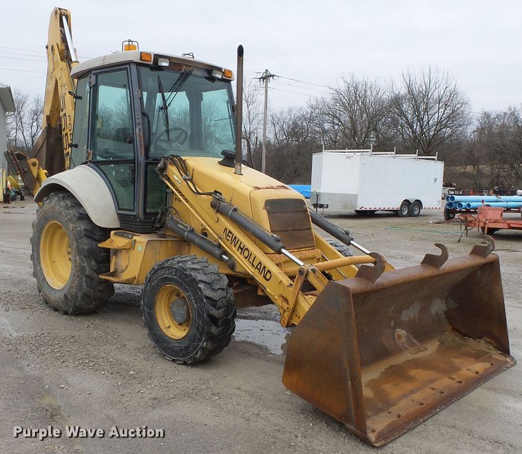 image for item DH7842 New Holland 555E backhoe