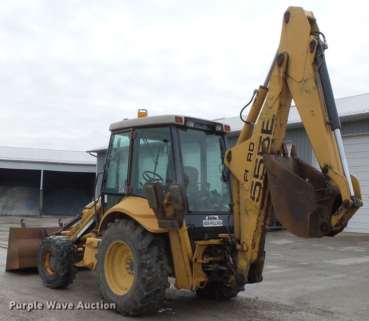 image for item DH7842 New Holland 555E backhoe