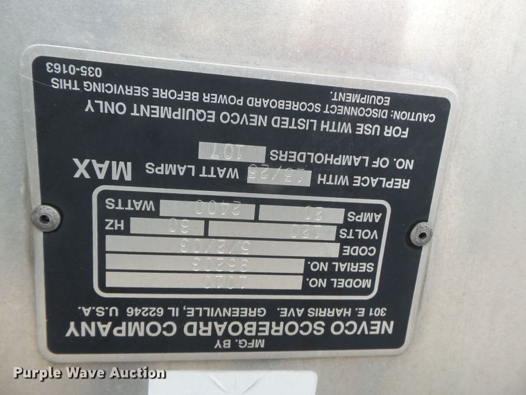 image for item DH7845 (2) baseball/softball scoreboards