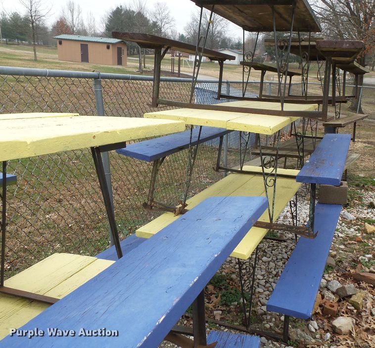 image for item DH7846 (12) picnic tables