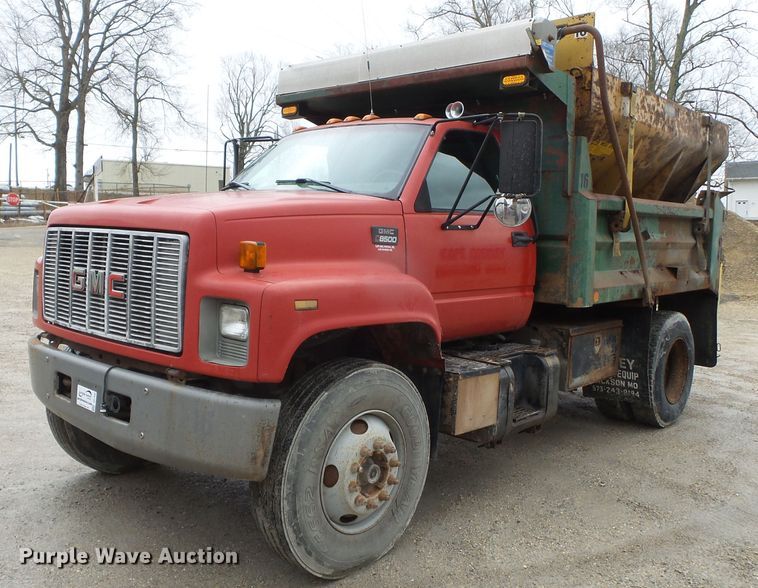 image for item DH7852 1997 GMC 8500 dump truck