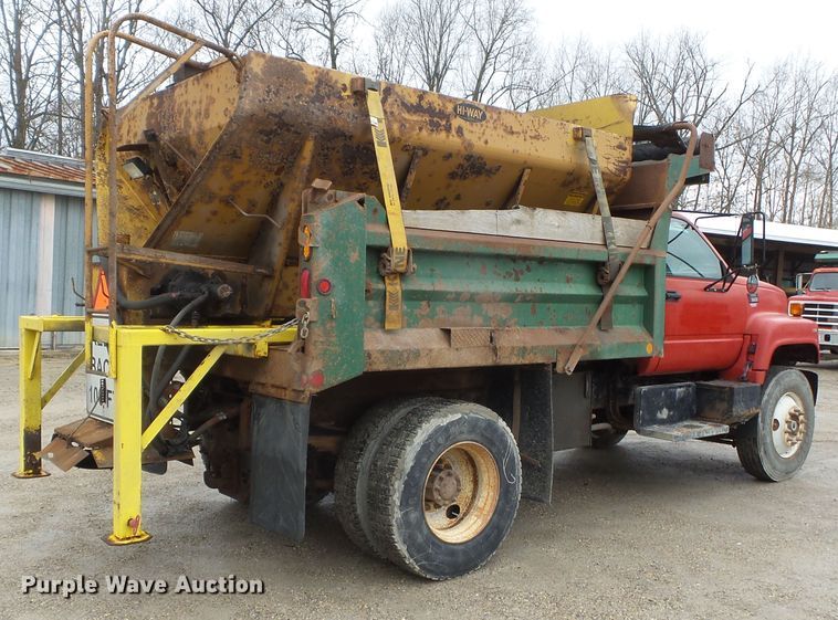 image for item DH7852 1997 GMC 8500 dump truck