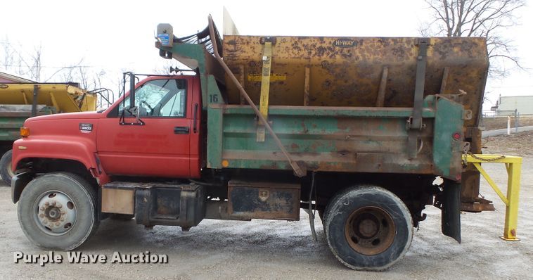 image for item DH7852 1997 GMC 8500 dump truck