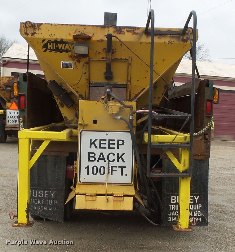 image for item DH7853 1996 GMC TopKick C6500 dump truck