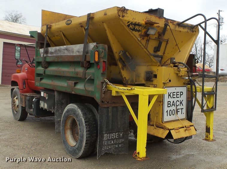 image for item DH7853 1996 GMC TopKick C6500 dump truck