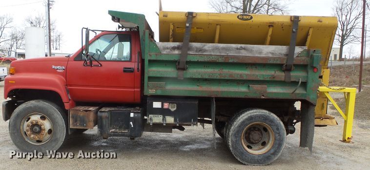 image for item DH7853 1996 GMC TopKick C6500 dump truck