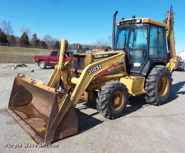 image for item DH7854 2000 John Deere 310SE backhoe