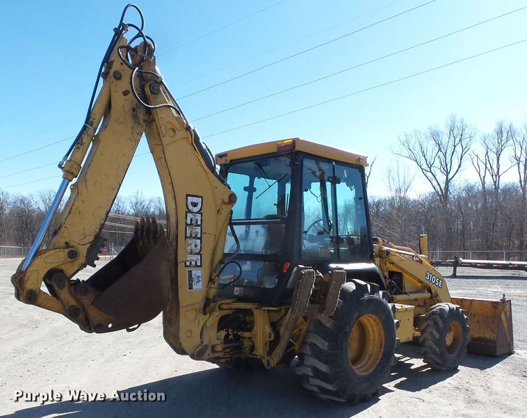 image for item DH7854 2000 John Deere 310SE backhoe