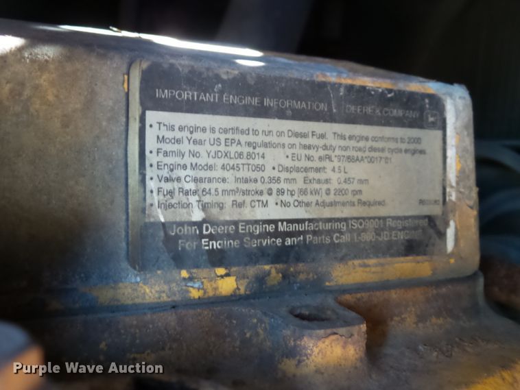 image for item DH7854 2000 John Deere 310SE backhoe