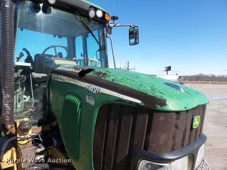image for item DH7855 2003 John Deere 6420 tractor