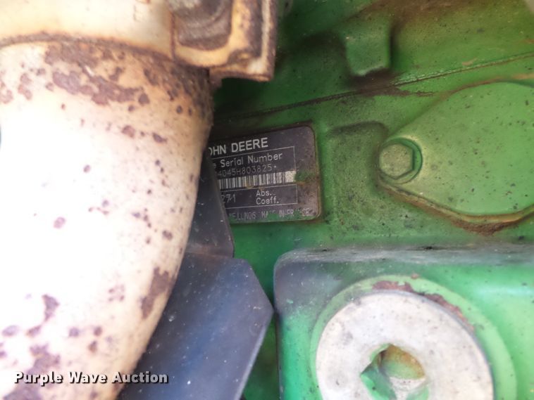 image for item DH7855 2003 John Deere 6420 tractor