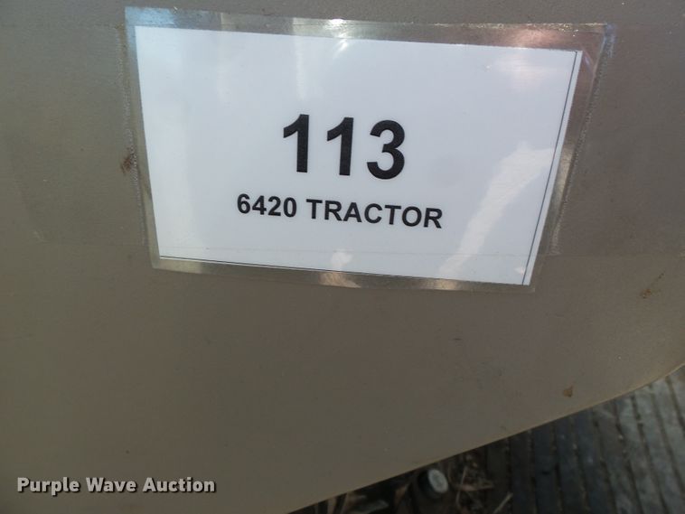 image for item DH7855 2003 John Deere 6420 tractor