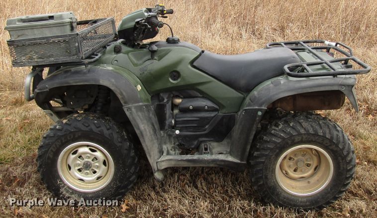 image for item DH8415 2011 Honda Rubicon TRX500FAB ATV