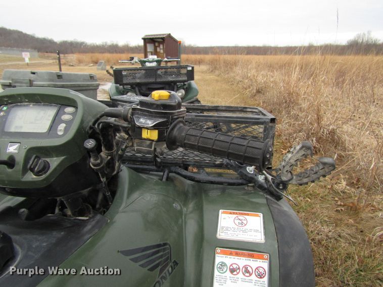 image for item DH8415 2011 Honda Rubicon TRX500FAB ATV