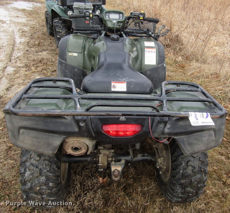 image for item DH8415 2011 Honda Rubicon TRX500FAB ATV