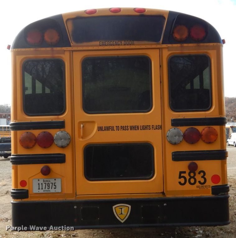 image for item EC9192 2012 International CE school bus