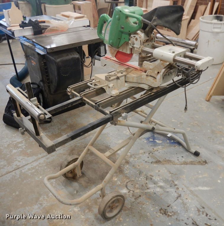 image for item ER9857 Hitachi C10FSH miter saw