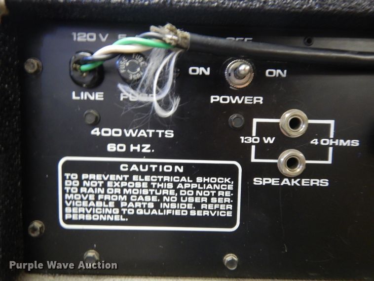 image for item ER9892 Peavey sound equipment