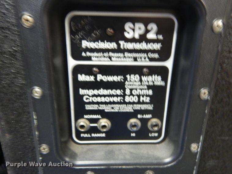 image for item ER9892 Peavey sound equipment