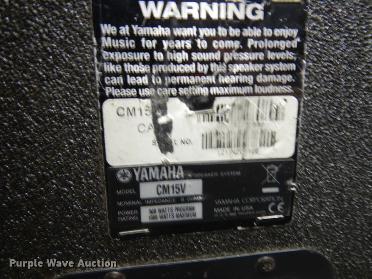 image for item ER9892 Peavey sound equipment