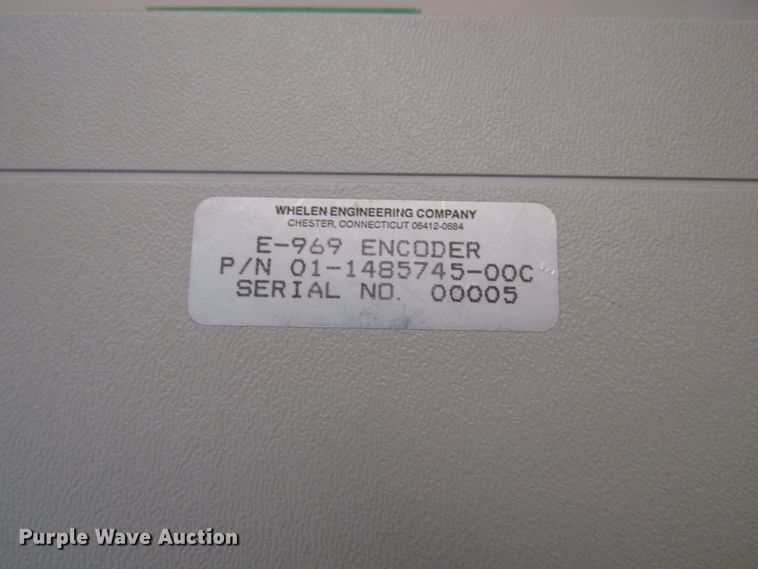 image for item FD9363 Whelen E969 outdoor warning siren decorder