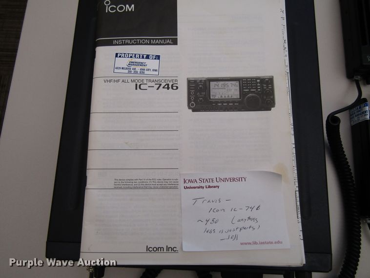 image for item FD9364 (3) iCom Amateur radio