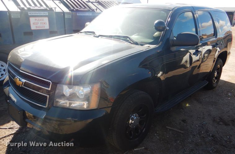 image for item FG9982 2012 Chevrolet Tahoe Police SUV