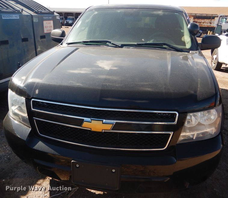 image for item FG9982 2012 Chevrolet Tahoe Police SUV