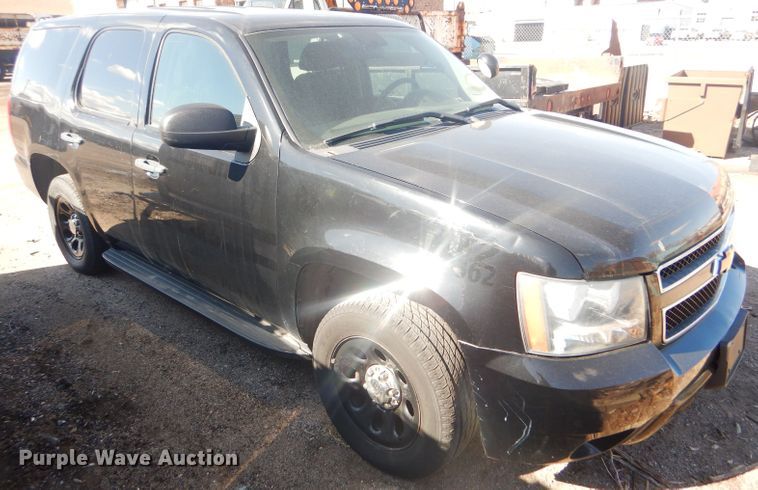 image for item FG9982 2012 Chevrolet Tahoe Police SUV