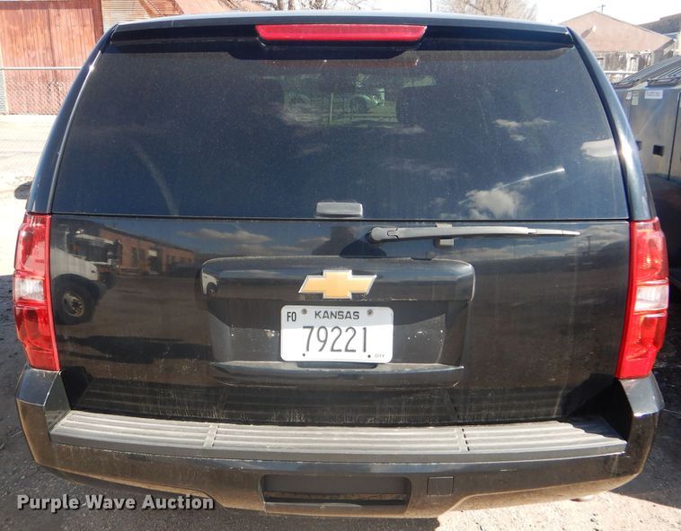 image for item FG9982 2012 Chevrolet Tahoe Police SUV