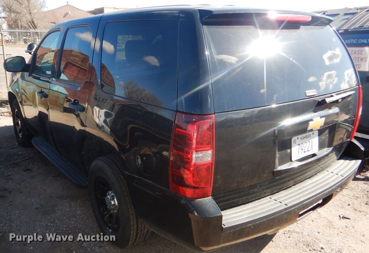 image for item FG9982 2012 Chevrolet Tahoe Police SUV