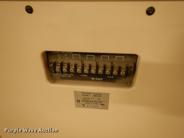 image for item FU9161 Toa Electric Co HS-215 speaker