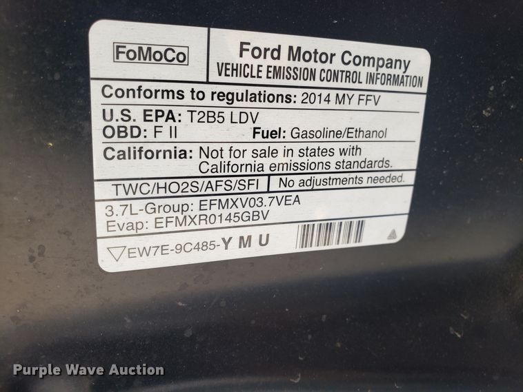 image for item GA9467 2014 Ford Taurus Police Interceptor